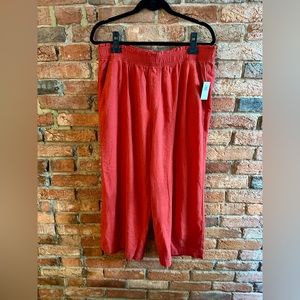 Old Nay Linen Culotte Pants